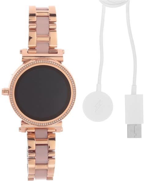 cargador para reloj michael kors|michael kors reloj mujer blanco.